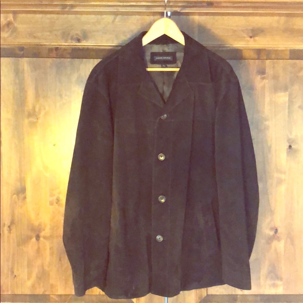 Suede leather jacket from Banana Republic size L